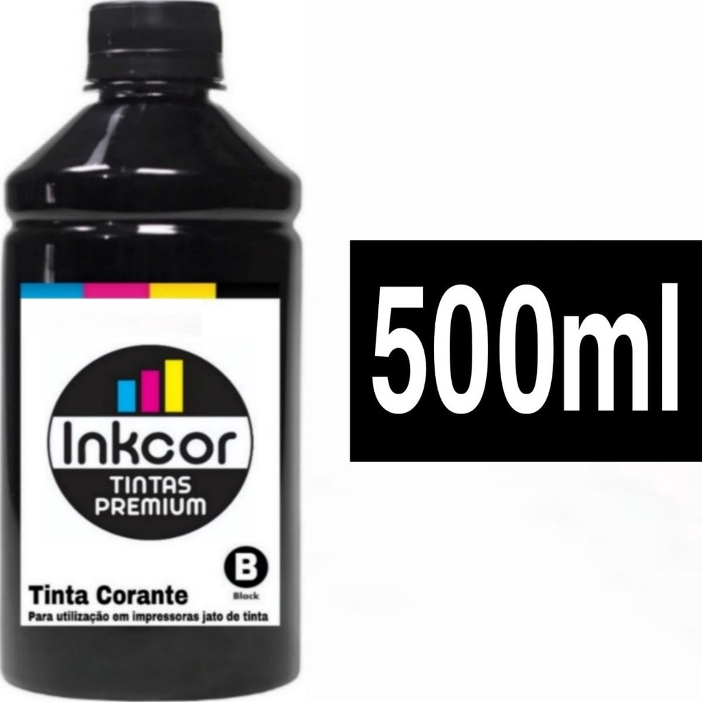 Tinta Recarga Cartucho Preto 667 664 662 Compatível Impressora HP 2776 2700 2600 Contém 500ml em Oferta na Shopee