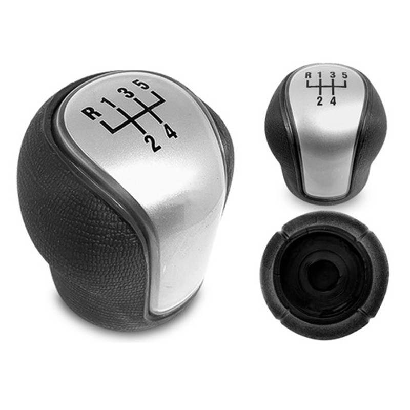 Bola Manopla Cambio Corsa Classic Prisma Celta Lente Prata / Preta em Oferta na Shopee