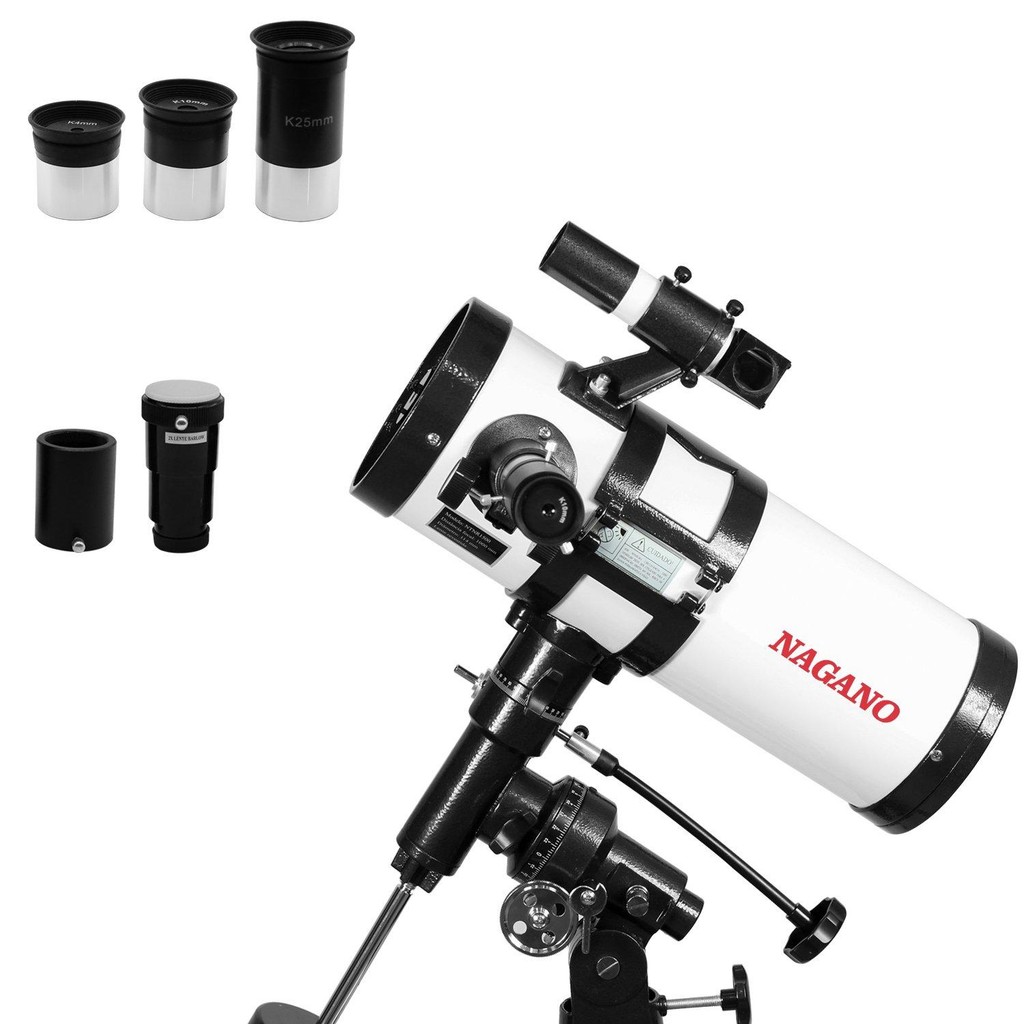 Telescópio Equatorial Newtonian 114x1000 1500x e Tripé - Sports & Outdoors