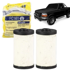 Filtro Combustível Ford F1000 3.9 93 A 99 Fc161 Tecfil