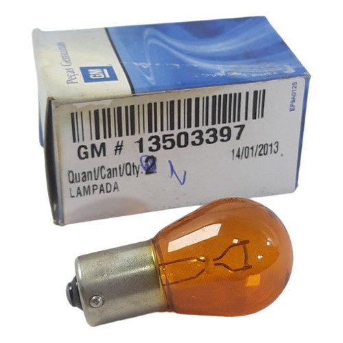 Lampada Laranja 1 Polo Corsa Celta Agile Montana 13503397