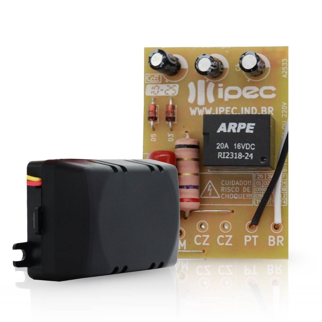 Módulo Temporizador Para Trava Eletromagnética Bivolt Ipec em Oferta na Shopee