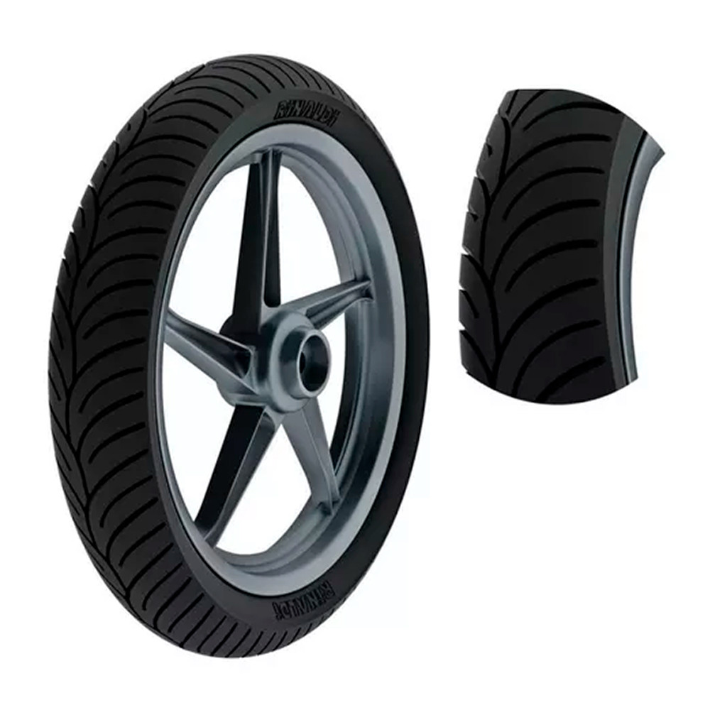 Pneu Traseiro Rinaldi HB37 100/90-10 Lead