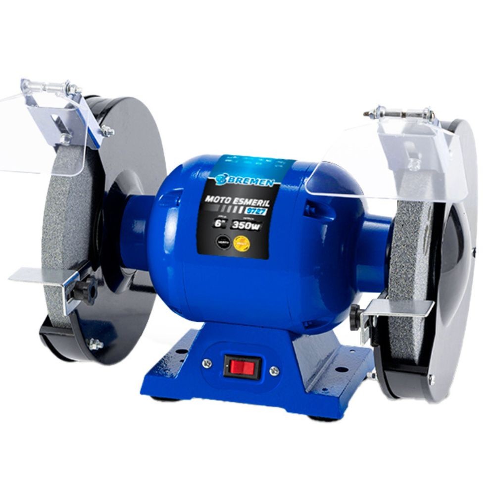 Moto Esmeril Profissional 6Pol 350W Bivolt Bremen - Home & Living