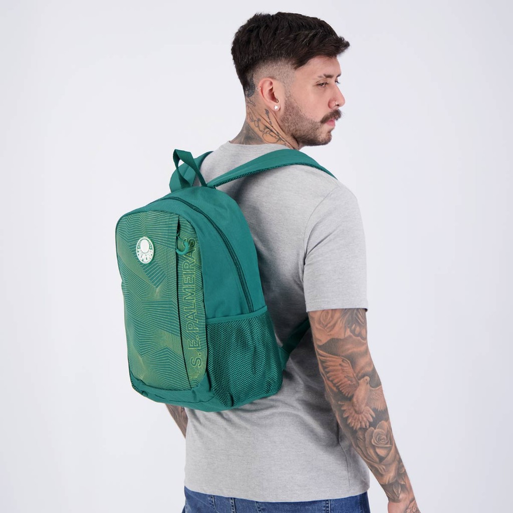 Mochila Palmeiras Torcedor Verde