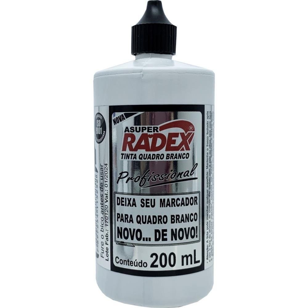 Tinta Marcador Quadro Branco Reabastecedor 200ML Preto em Oferta na Shopee