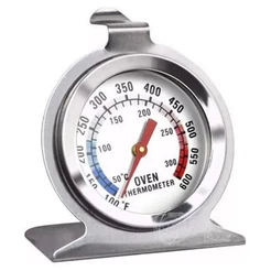 Termômetro para Forno Analógico de 0°C ~300°C em Metal - 1 unidade - Rizzo Confeitaria