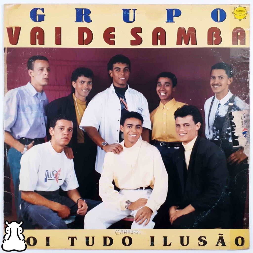 LP Grupo Vai de Samba Foi Tudo Ilusão Disco Vinil Leia - Hm