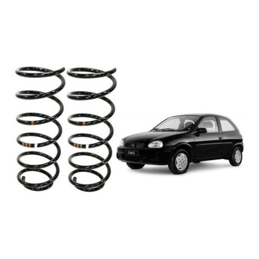 Par Mola Espiral Traseira Gnv Corsa Sedan 2002 ... Gnv