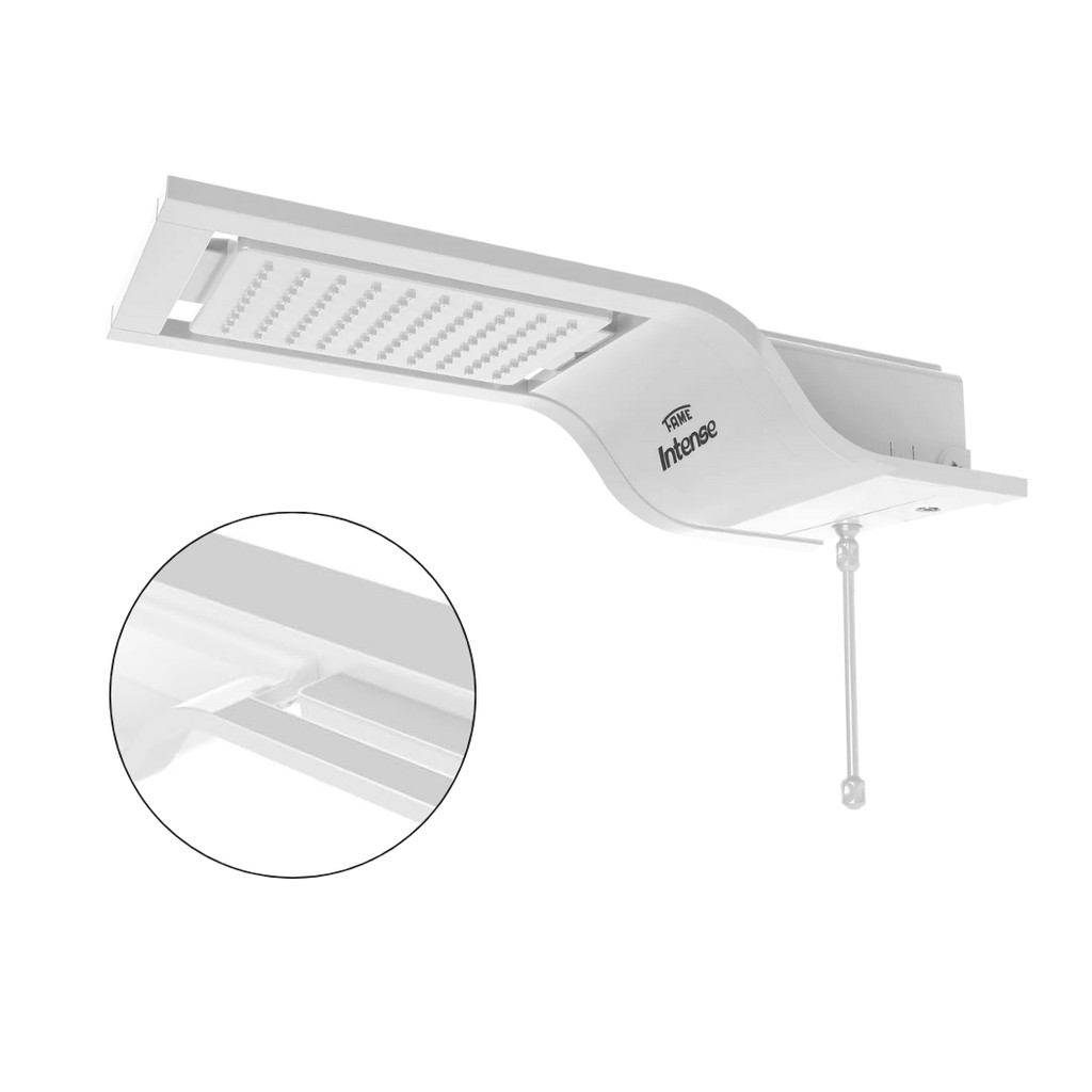 Chuveiro Ducha Intense Eletrônico Para Parede Branco Jato Intenso Com Controle De Temperat...