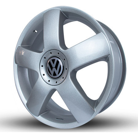 1 Roda Evidence 17x6 Prata Gol Saveiro Voyage Parati VW