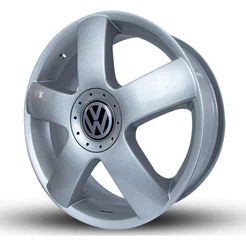 1 Roda Evidence 17x6 Prata Gol Saveiro Voyage Parati VW