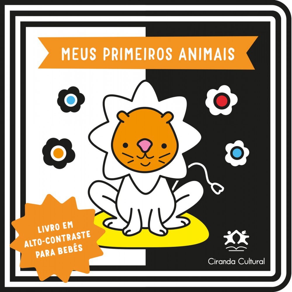 Livro Cartonado Meus primeiros animais