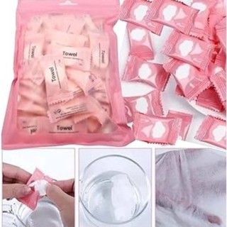 ANA1108 Toalha Desidratada Descartavel 50/100/150/200 unidades em Oferta na Shopee