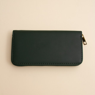 Carteira De Mão Em Couro Sintético Verde Militar  - em Oferta na Shopee