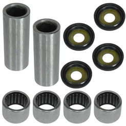 Kit bucha quadro elástico balança CG125 CG150 CG160 Fan Titan Start Sport CBX150 CBX200 Strada com rolamento e retentor