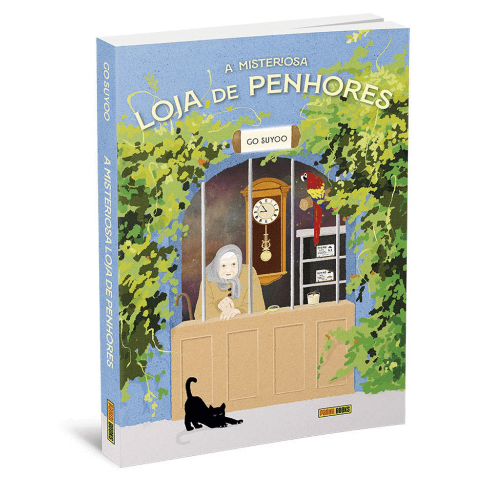 Capa do livro Livro - A Misteriosa Loja De Penhores - por Go Suyoo - Editora Panini