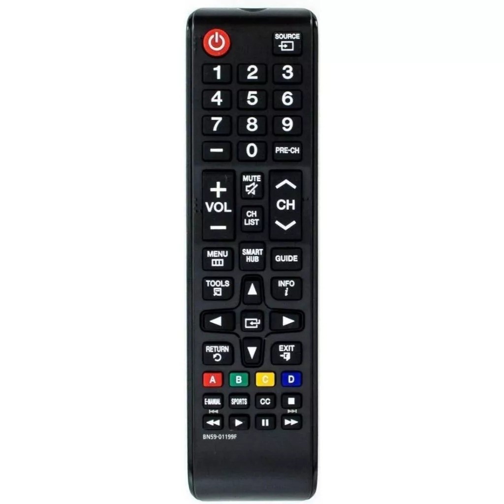 Controle Remoto Samsung Compatível Tvs Samsung Smart Tv Hub-7036/7028 Plasma Lcd Led