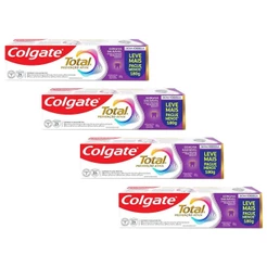 Kit 4 Creme Dental Colgate Total 12 Gengiva Reforçada 180g