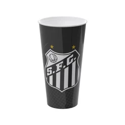 Copo 700 ml Santos Time Futebol Plástico Oficial Plasutil