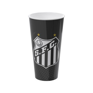 Copo 700 ml Santos Time Futebol Plástico Oficial Plasutil em Oferta na Shopee