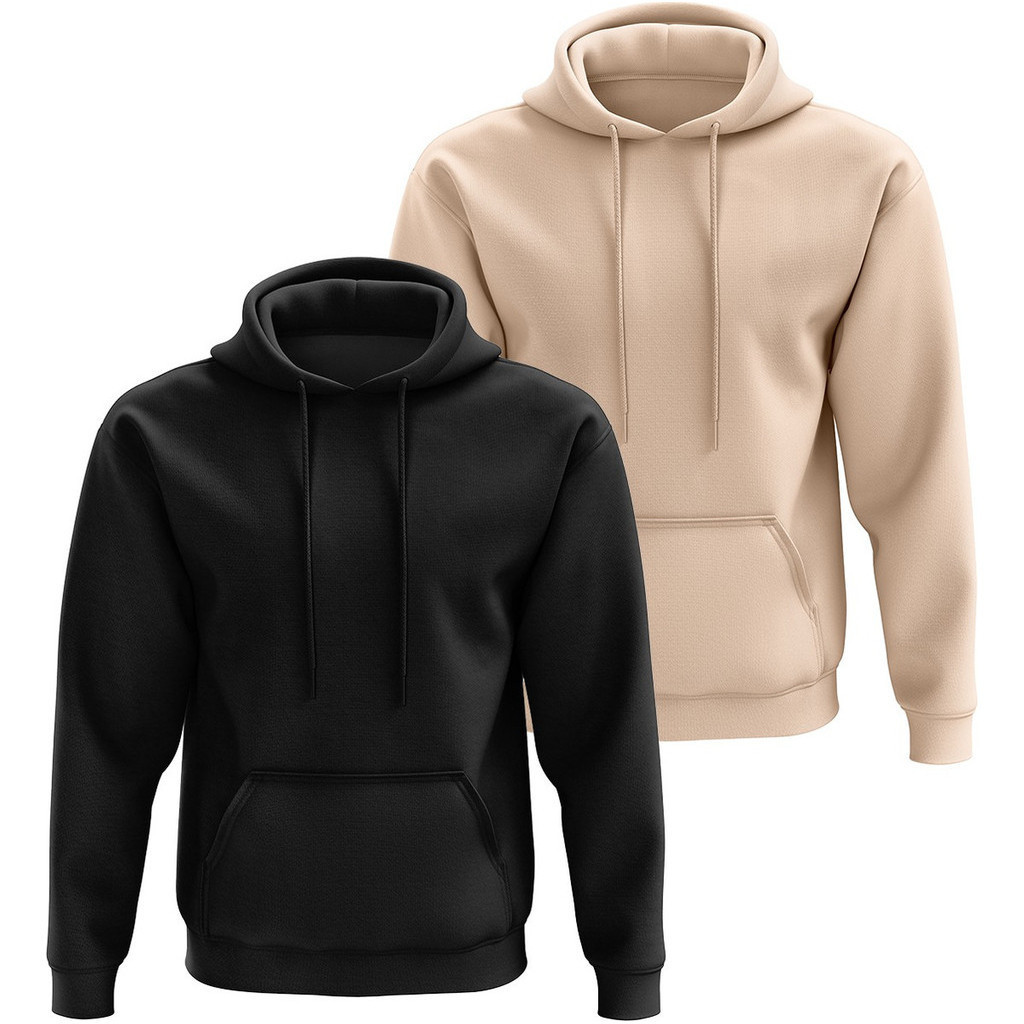 Kit 2 Blusa De Frio Moletom Casal Feminino Maculino Flanelado