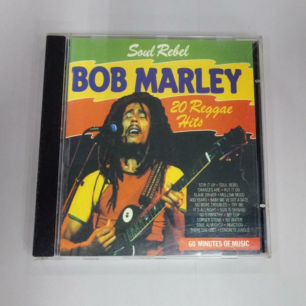 CD: Bob Marley - Soul Rebel Bob Marley 20 Reggae Hits de Bob Marley