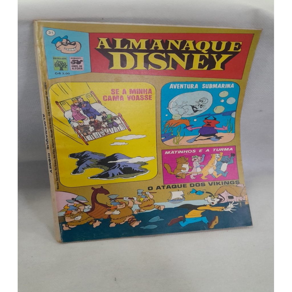 Almanaque Disney 31 autor Walt Disney