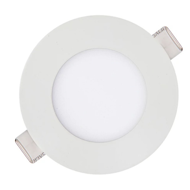 Luminária Led Embutir Redonda Slim 3W 3000K Kian