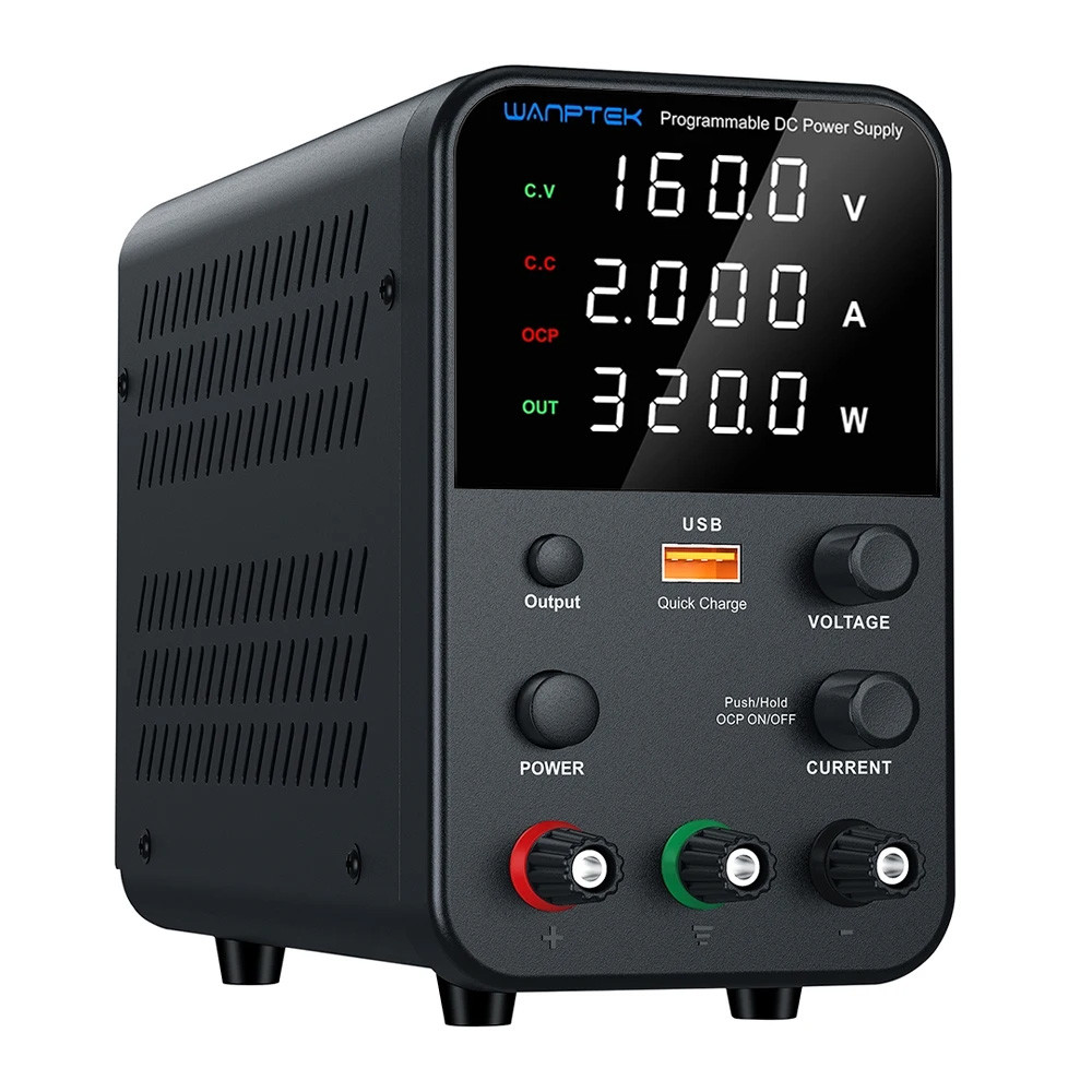 Fonte de Bancada Wanptek WPS1602H 160V 2A 320W em Oferta na Shopee