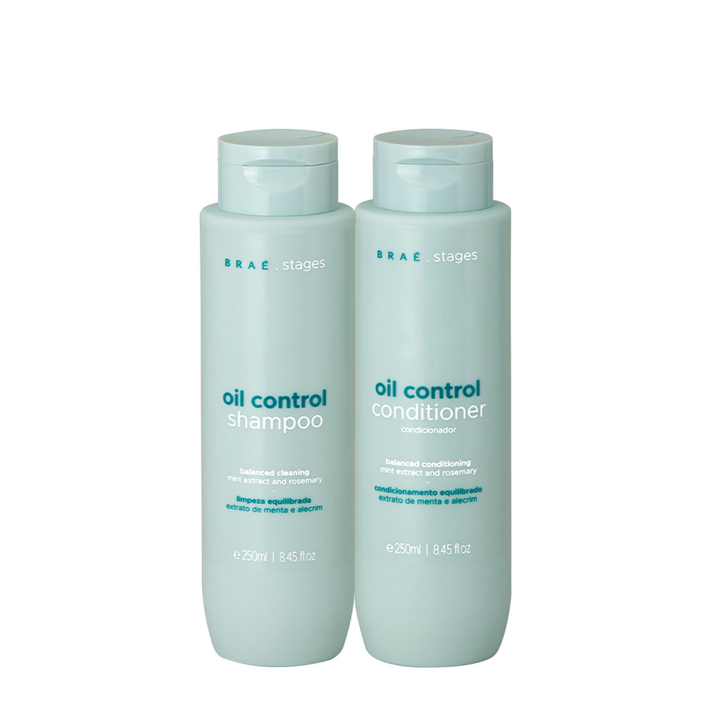 Kit Braé Stages Oil Control Duo (2 produtos) em Oferta na Shopee