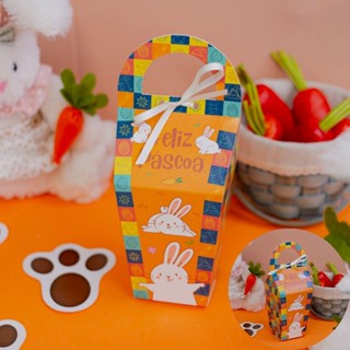 10 SACOS C/ ALCA - 9,5X9,5X18 CM PASCOA DIVERTIDA  5373 (PÁSCOA IDEIA 2025) em Oferta na Shopee