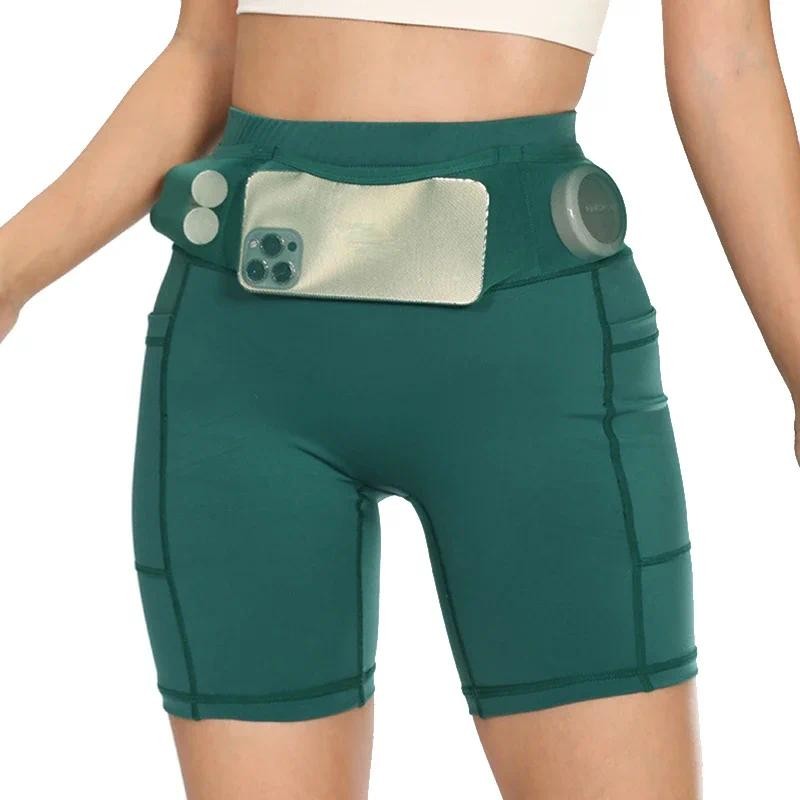(40-80KG) Shorts Femininos De Compressão De Secagem Rápida Com Vários Bolsos , Maratona , Corrida , Exercício , Ioga , C em Oferta na Shopee