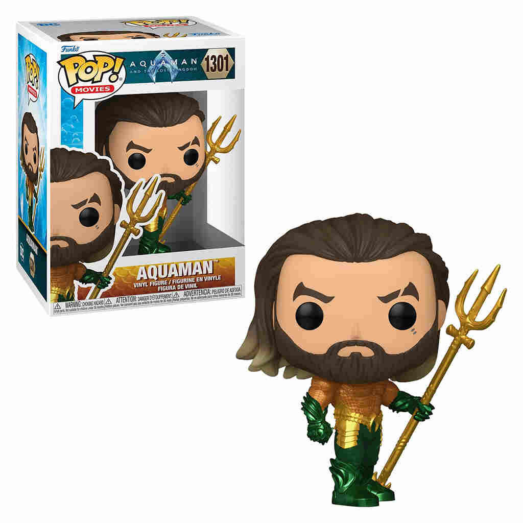 Funko Pop! Movies Aquaman And The Lost Kingdom Aquaman 1301