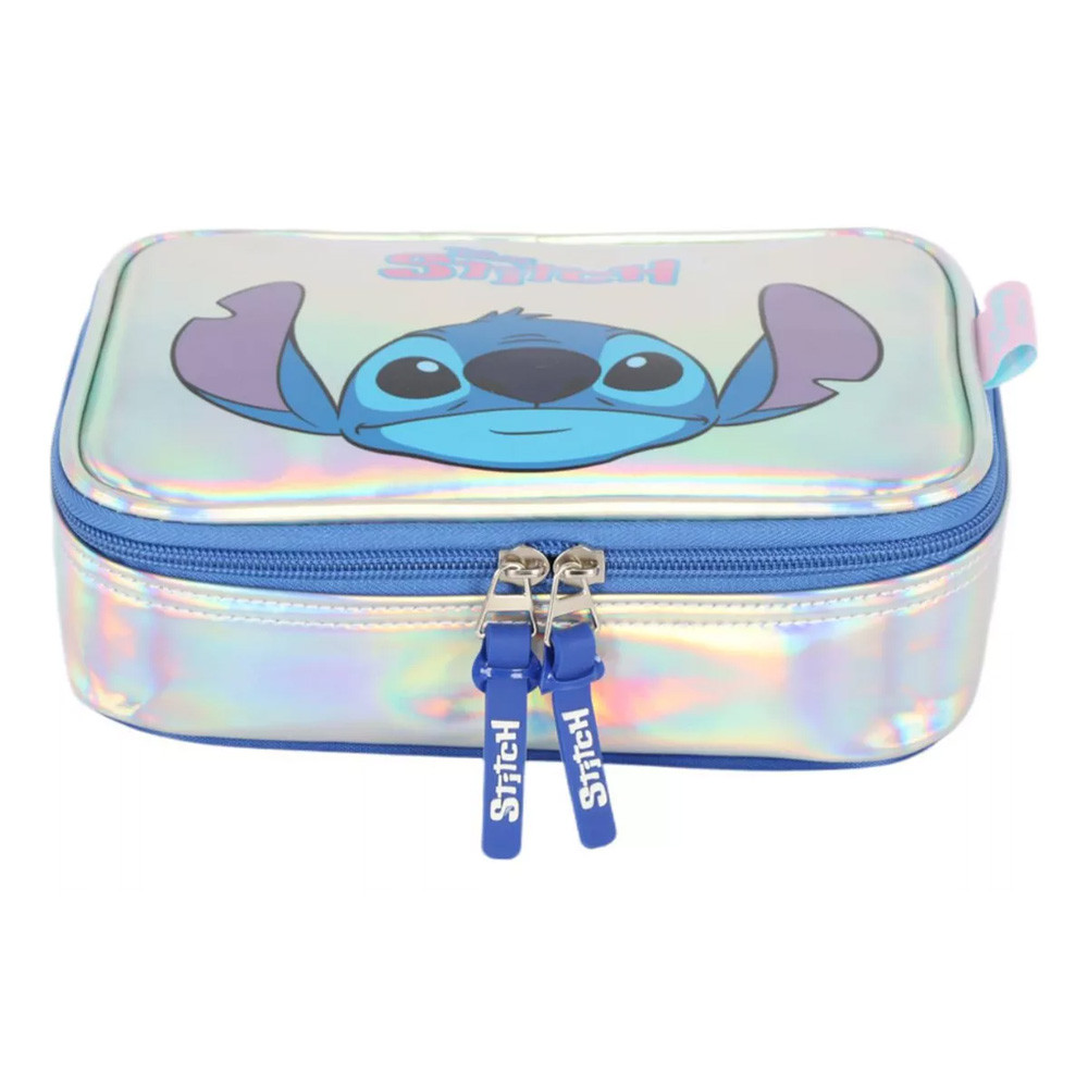 Estojo Box 100 Pens Escolar Infantil Stitch Disney Metálico - Baby & Kids Fashion