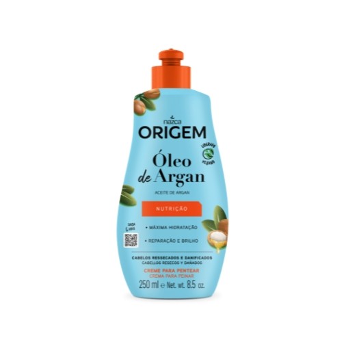 NAZCA CREME DE PENTEAR ORIGEM 250ML OLEO DE ARGAN
