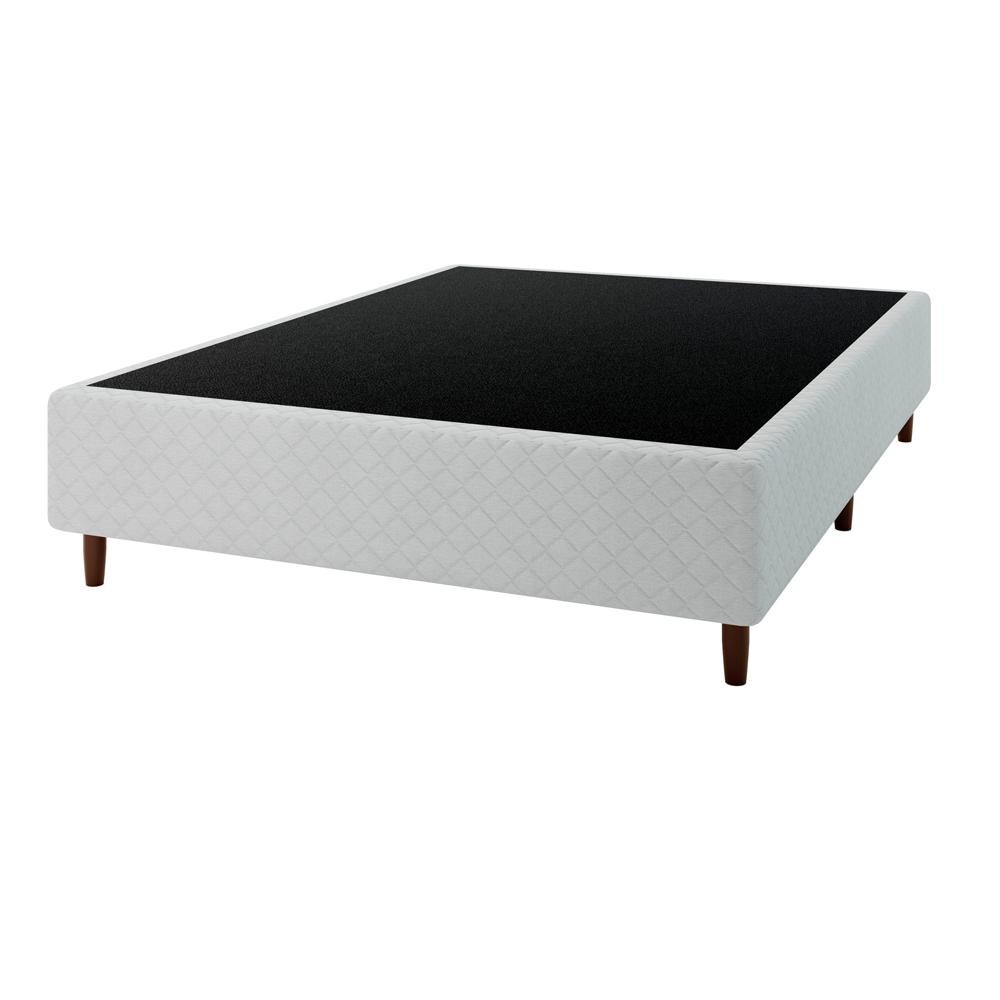 Base Box Casal 138x188x38 Branco Marina Umaflex - Home & Living