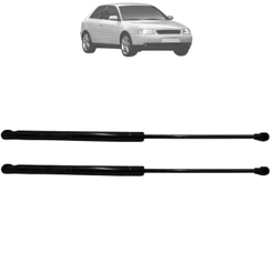 Par Pistão Mola Gás Porta Malas Audi A3 1999 Até 2006 Golf 1999 2000 Até 2012 2013