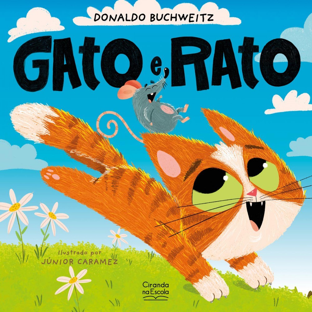 Livro Literatura infantil Gato e rato