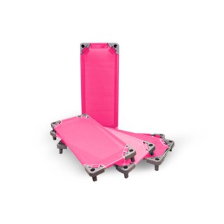 Conjunto 5 Camas Empilháveis Rosa Papibrink  Lavável e Reforçada em Oferta na Shopee