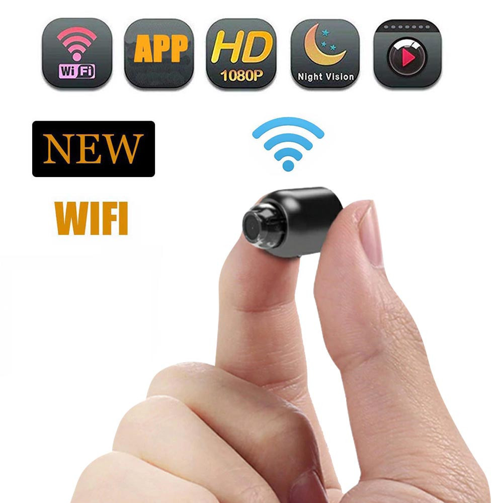 2025 HD 1080P Mini Câmera Wi-Fi Segurança Interna Grande Angular Visão Noturna Ativada Por Movimento Micro Sem Fio Monit