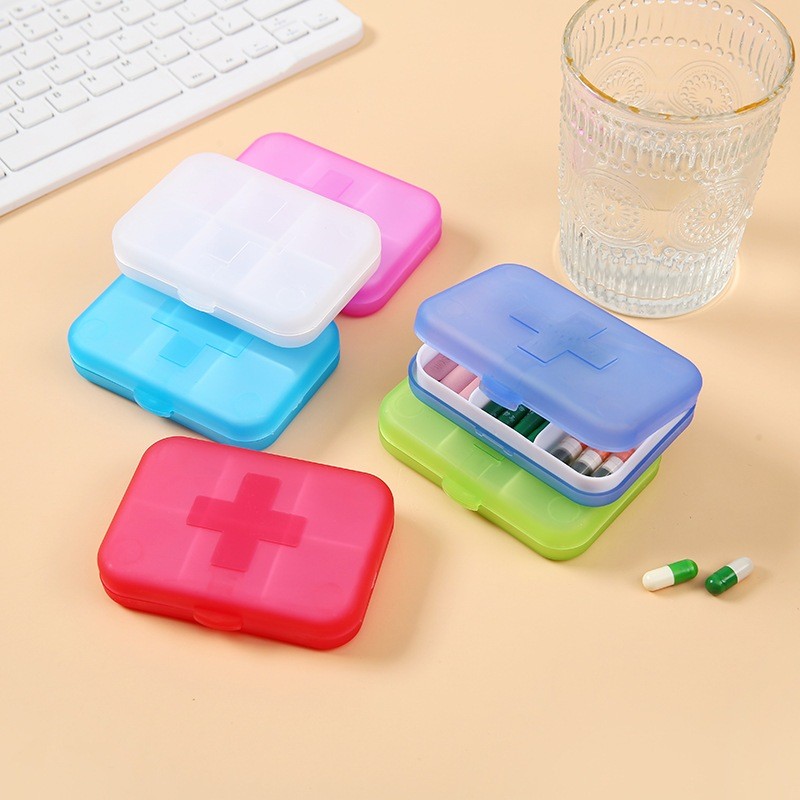 Mini Caixa de Medicamentos Selada à Prova d'Água e de Umidade para Viagens de Negócios e Transporte