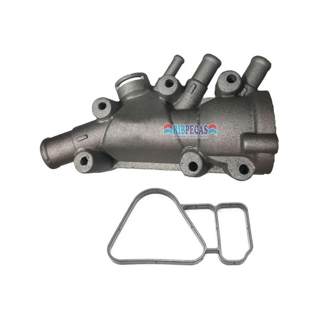CARCACA VALVULA TERMOSTATICA FIESTA ECOSPORT 1.0 1.6 FLEX XS6E9K47AF