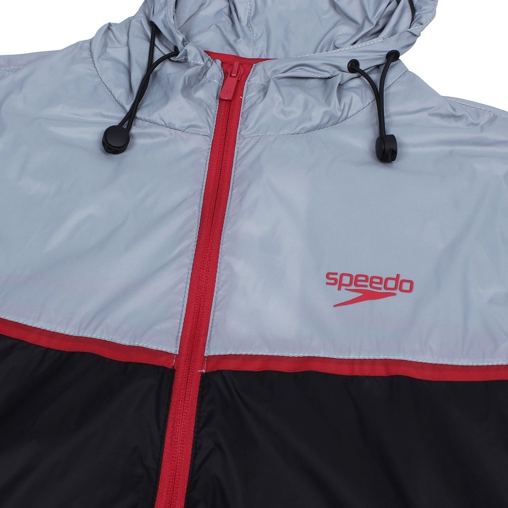 Jaqueta Corta Vento Speed Masculina - CINZA PRETO · foto 2