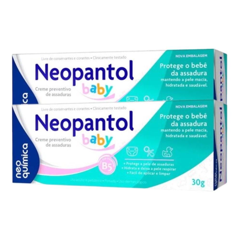 Kit 2x Creme Assadura Neopantol Baby 30g - Neo Quimica