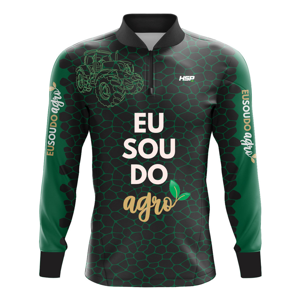 Camiseta Pesca Agro Uv50+ Eu Sou Do Agro