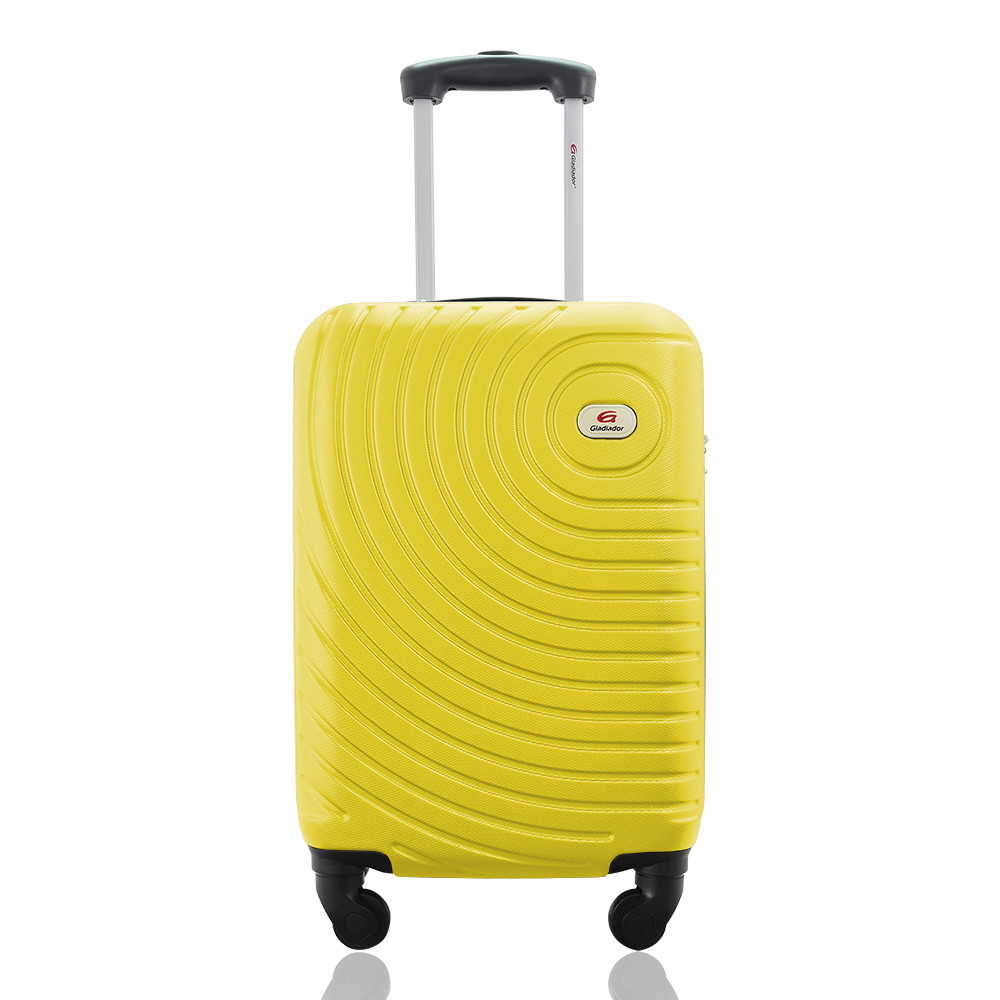 Mala de Bordo Viagem 10kg Rodas 360º Rígida ABS Cadeado Segredo Gladiador A7MB