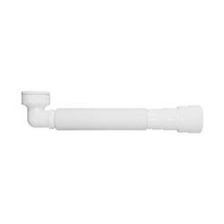 Sifão Tubo Extensivo Universal Com Joelho Curva De 90º Graus Blukit - 030124