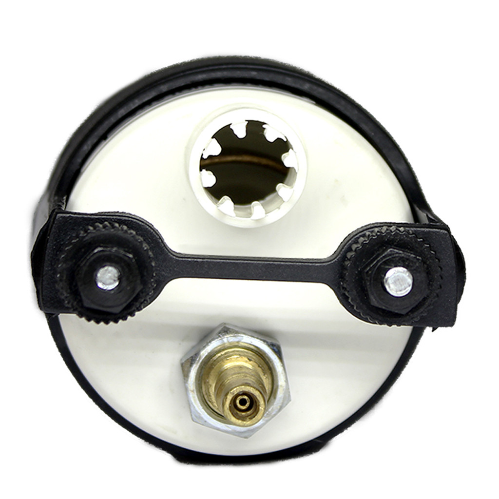 Manômetro Mecânico Pressão Turbo 0-3kgf/cm² 52mm Preto