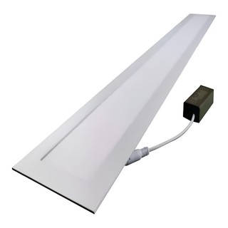 Luminária Painel Led Plafon de Embutir Retangular 36W  10x122 6500K  3000K Bivolt